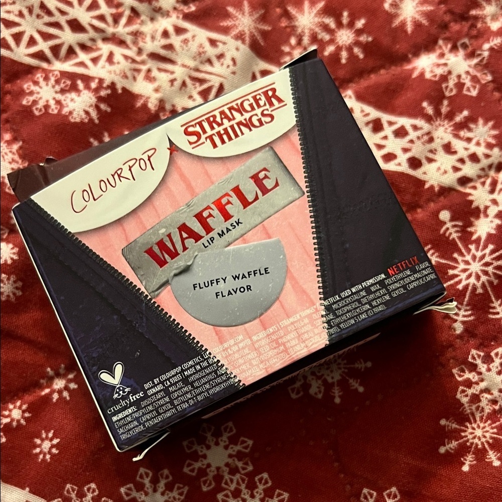 ColourPop Stranger Things Waffle Lip Mask - Bright Yellow - Picture 2 of 4